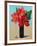 Red Begonias-Christopher Ryland-Framed Giclee Print