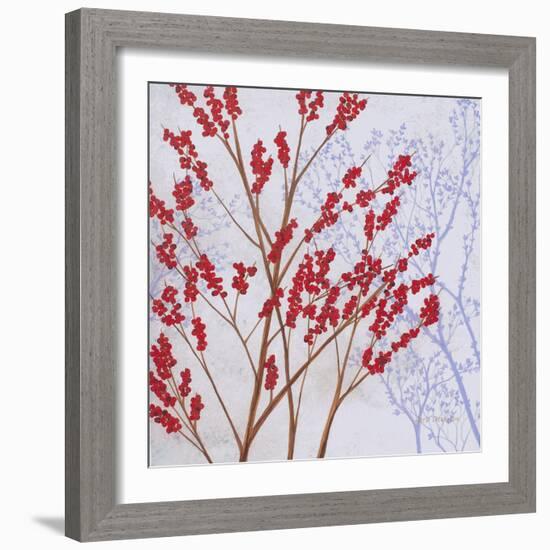 Red Berries-Herb Dickinson-Framed Photographic Print