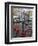 Red Bicycle by the Herengracht Canal, Amsterdam, Netherlands, Europe-Amanda Hall-Framed Photographic Print
