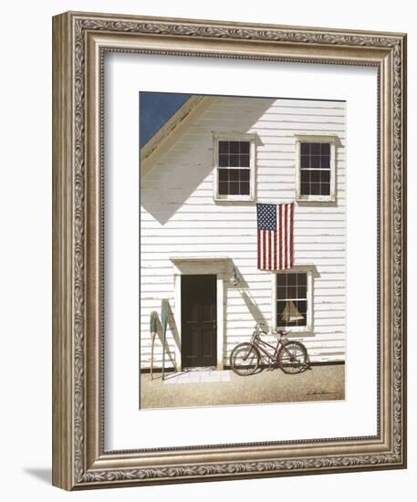 Red Bicycle-Zhen-Huan Lu-Framed Art Print