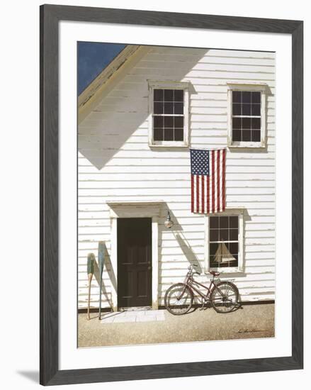 Red Bicycle-Zhen-Huan Lu-Framed Art Print