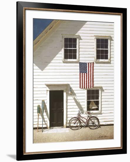 Red Bicycle-Zhen-Huan Lu-Framed Art Print