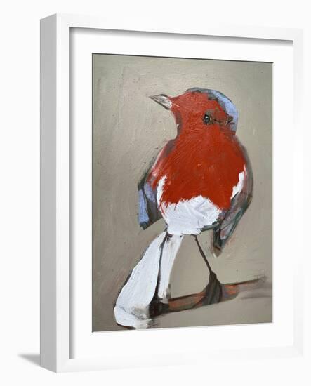 Red Bird I-Erin McGee Ferrell-Framed Art Print