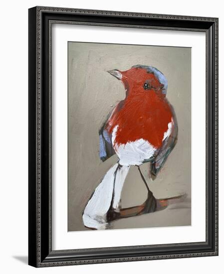 Red Bird I-Erin McGee Ferrell-Framed Art Print