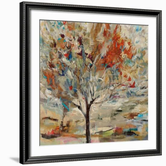 Red Bird Tree-Jodi Maas-Framed Giclee Print