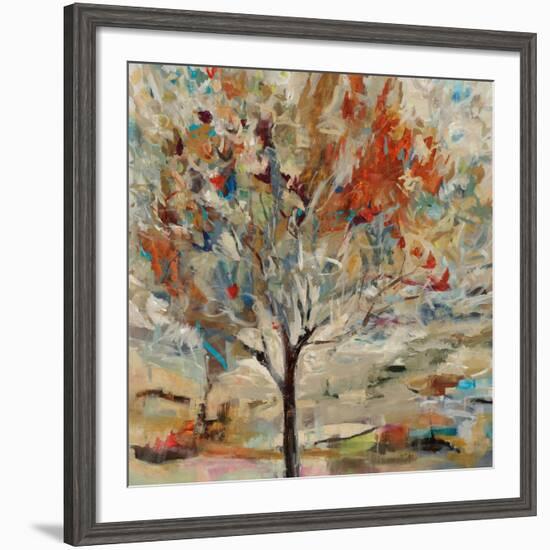 Red Bird Tree-Jodi Maas-Framed Giclee Print