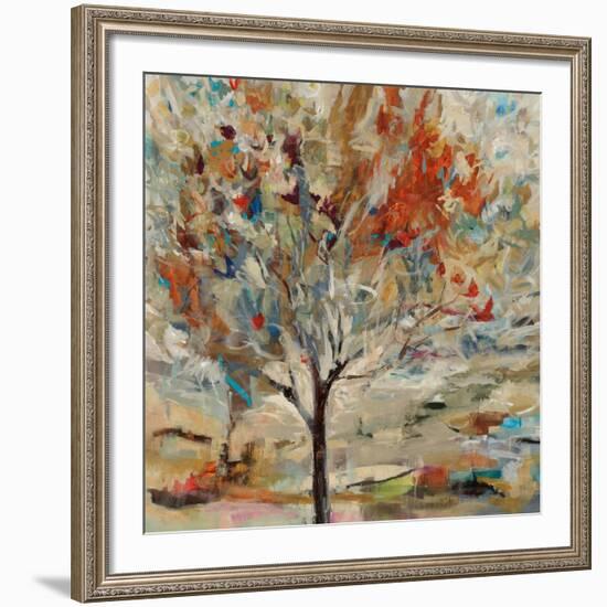 Red Bird Tree-Jodi Maas-Framed Giclee Print