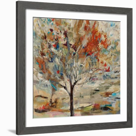 Red Bird Tree-Jodi Maas-Framed Giclee Print