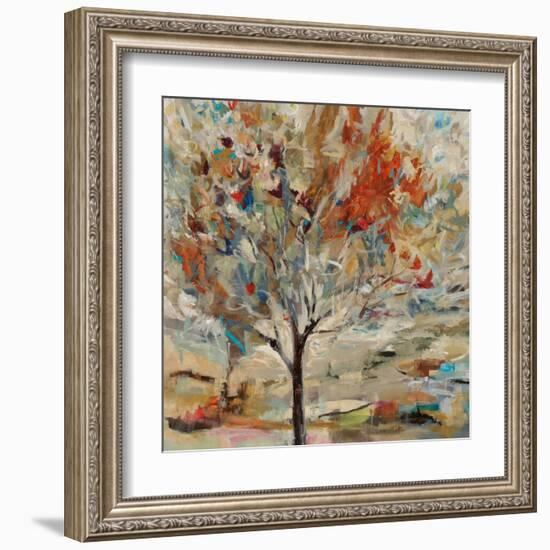 Red Bird Tree-Jodi Maas-Framed Giclee Print