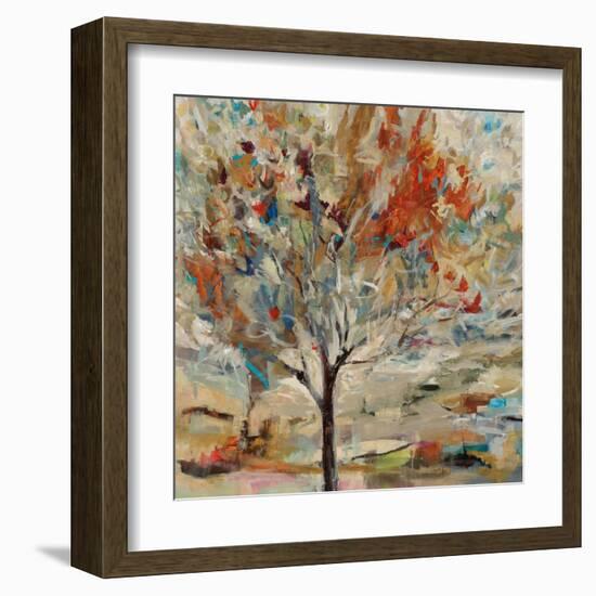 Red Bird Tree-Jodi Maas-Framed Giclee Print