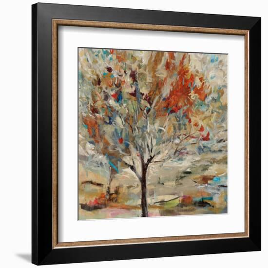 Red Bird Tree-Jodi Maas-Framed Giclee Print