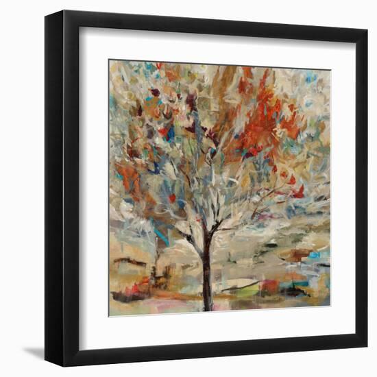 Red Bird Tree-Jodi Maas-Framed Giclee Print