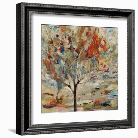 Red Bird Tree-Jodi Maas-Framed Giclee Print