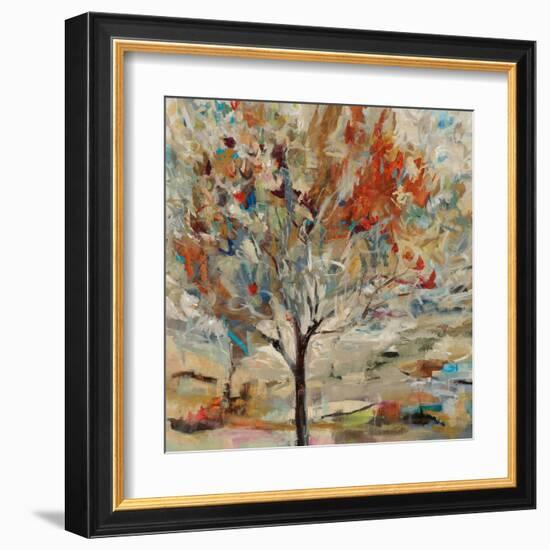 Red Bird Tree-Jodi Maas-Framed Giclee Print