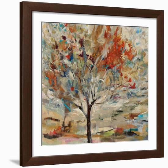 Red Bird Tree-Jodi Maas-Framed Giclee Print