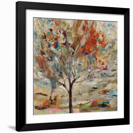 Red Bird Tree-Jodi Maas-Framed Giclee Print