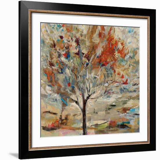 Red Bird Tree-Jodi Maas-Framed Giclee Print