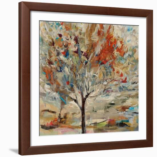 Red Bird Tree-Jodi Maas-Framed Giclee Print