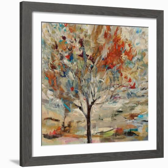 Red Bird Tree-Jodi Maas-Framed Giclee Print