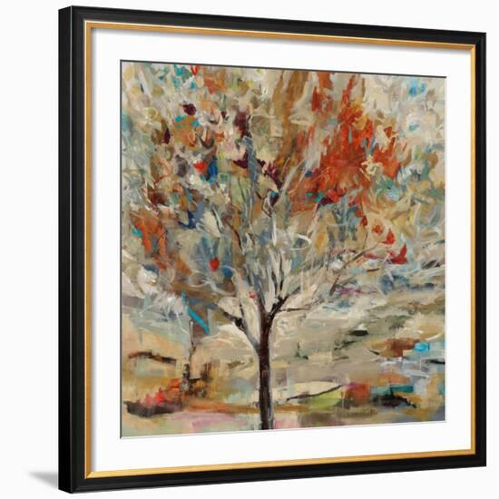 Red Bird Tree-Jodi Maas-Framed Giclee Print