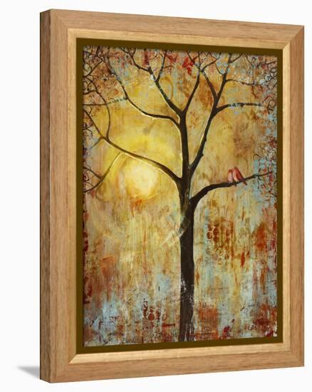 Red Birds Tree Tree of Life Wall Decor Print-Blenda Tyvoll-Framed Stretched Canvas