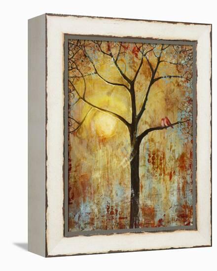 Red Birds Tree Tree of Life Wall Decor Print-Blenda Tyvoll-Framed Stretched Canvas