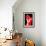 Red Black Drama-NaxArt-Framed Art Print displayed on a wall