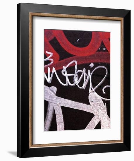 Red Black Tag I-Jenny Kraft-Framed Giclee Print