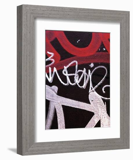 Red Black Tag I-Jenny Kraft-Framed Giclee Print