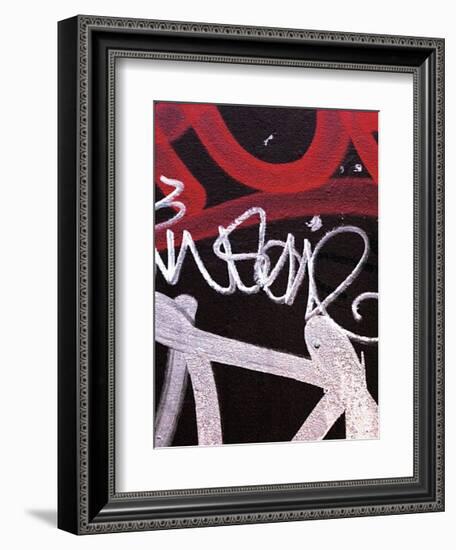 Red Black Tag I-Jenny Kraft-Framed Giclee Print