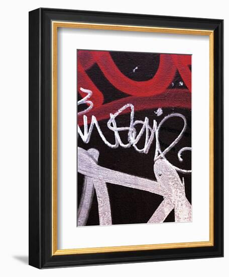 Red Black Tag I-Jenny Kraft-Framed Giclee Print