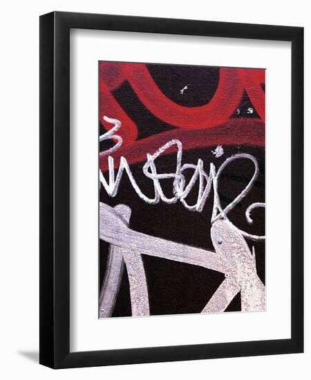 Red Black Tag I-Jenny Kraft-Framed Giclee Print