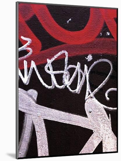 Red Black Tag I-Jenny Kraft-Mounted Giclee Print