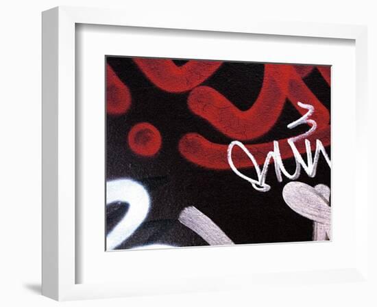 Red Black Tag II-Jenny Kraft-Framed Giclee Print