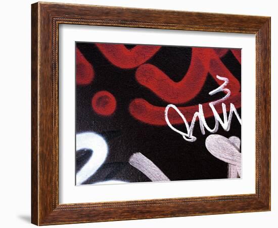 Red Black Tag II-Jenny Kraft-Framed Giclee Print