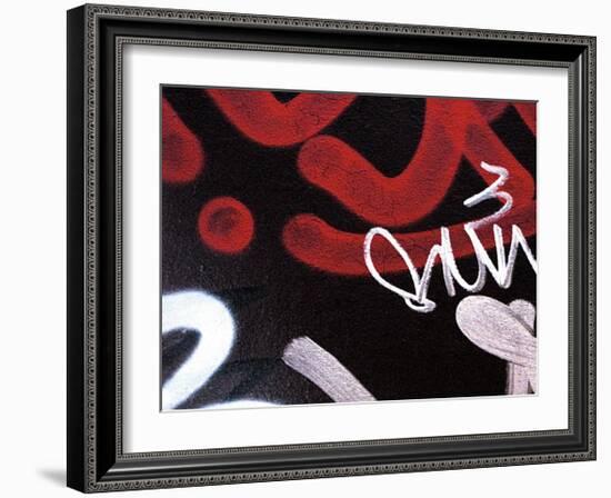 Red Black Tag II-Jenny Kraft-Framed Giclee Print