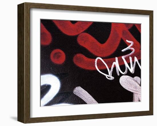 Red Black Tag II-Jenny Kraft-Framed Giclee Print