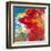 Red Blizzard-Roberto Gonzalez-Framed Art Print