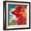 Red Blizzard-Roberto Gonzalez-Framed Art Print