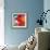 Red Blizzard-Roberto Gonzalez-Framed Art Print displayed on a wall