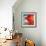 Red Blizzard-Roberto Gonzalez-Framed Art Print displayed on a wall