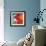 Red Blizzard-Roberto Gonzalez-Framed Art Print displayed on a wall