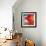 Red Blizzard-Roberto Gonzalez-Framed Art Print displayed on a wall