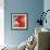 Red Blizzard-Roberto Gonzalez-Framed Art Print displayed on a wall