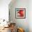 Red Blizzard-Roberto Gonzalez-Framed Art Print displayed on a wall