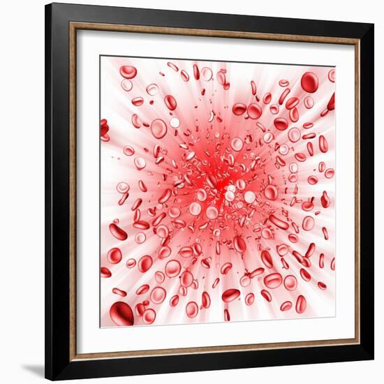 Red Blood Cells-Mehau Kulyk-Framed Premium Photographic Print