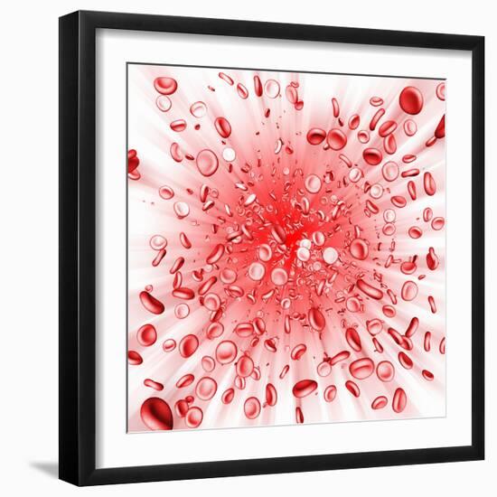 Red Blood Cells-Mehau Kulyk-Framed Premium Photographic Print