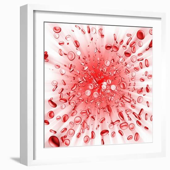 Red Blood Cells-Mehau Kulyk-Framed Premium Photographic Print