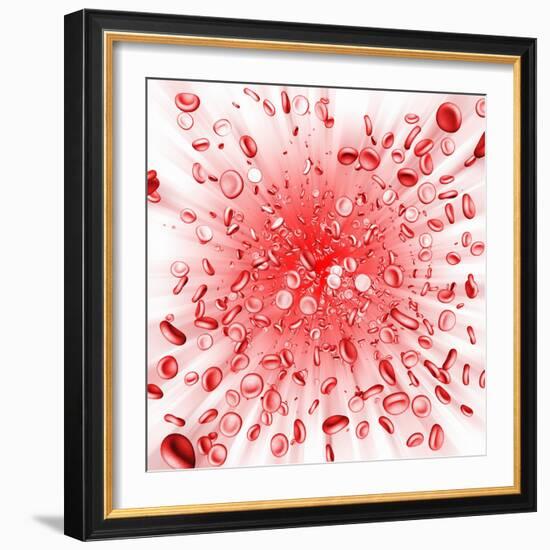 Red Blood Cells-Mehau Kulyk-Framed Premium Photographic Print