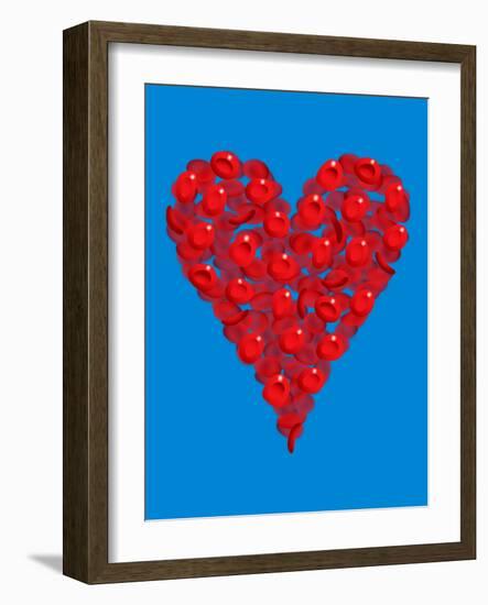 Red Blood Cells-David Nicholls-Framed Photographic Print